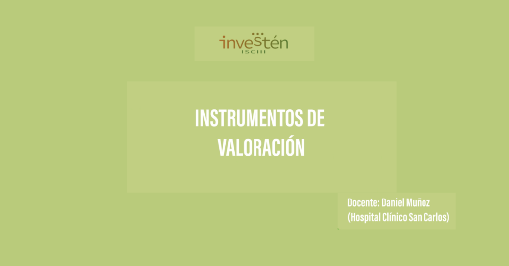 Instrumentos de valoración