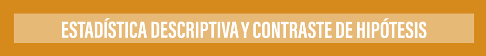 Curso online Estadística descriptiva y contraste de hipótesis